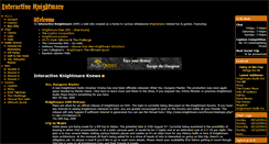 Desktop Screenshot of interactive.knightmare.org.uk